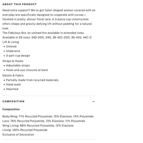 Victoria’s Secret Body by Victoria Unlined Demi The Fabulous Bra Size 32C/S - Picture 2 of 4